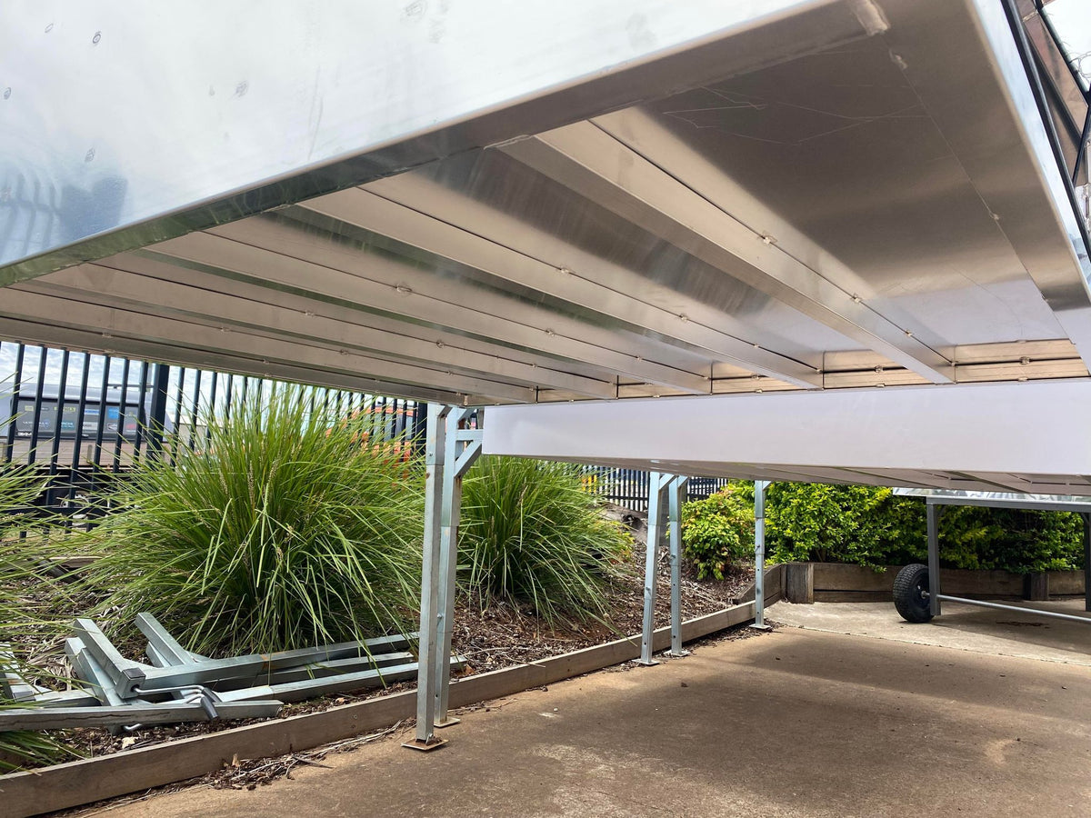 STAFFORD INDUSTRIAL UTE CANOPY 1600MM X 1780MM X 860MM ALU FLAT 2 DOOR