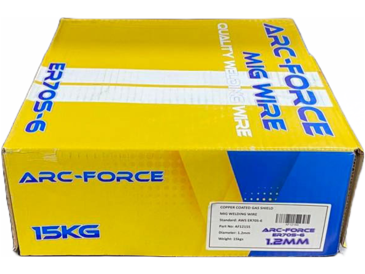 ARCFORCE 1.2MM ER70S-6 MIG WIRE 15KG