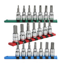 DURATECH 21-Piece Star & Hex  Bit Socket Set