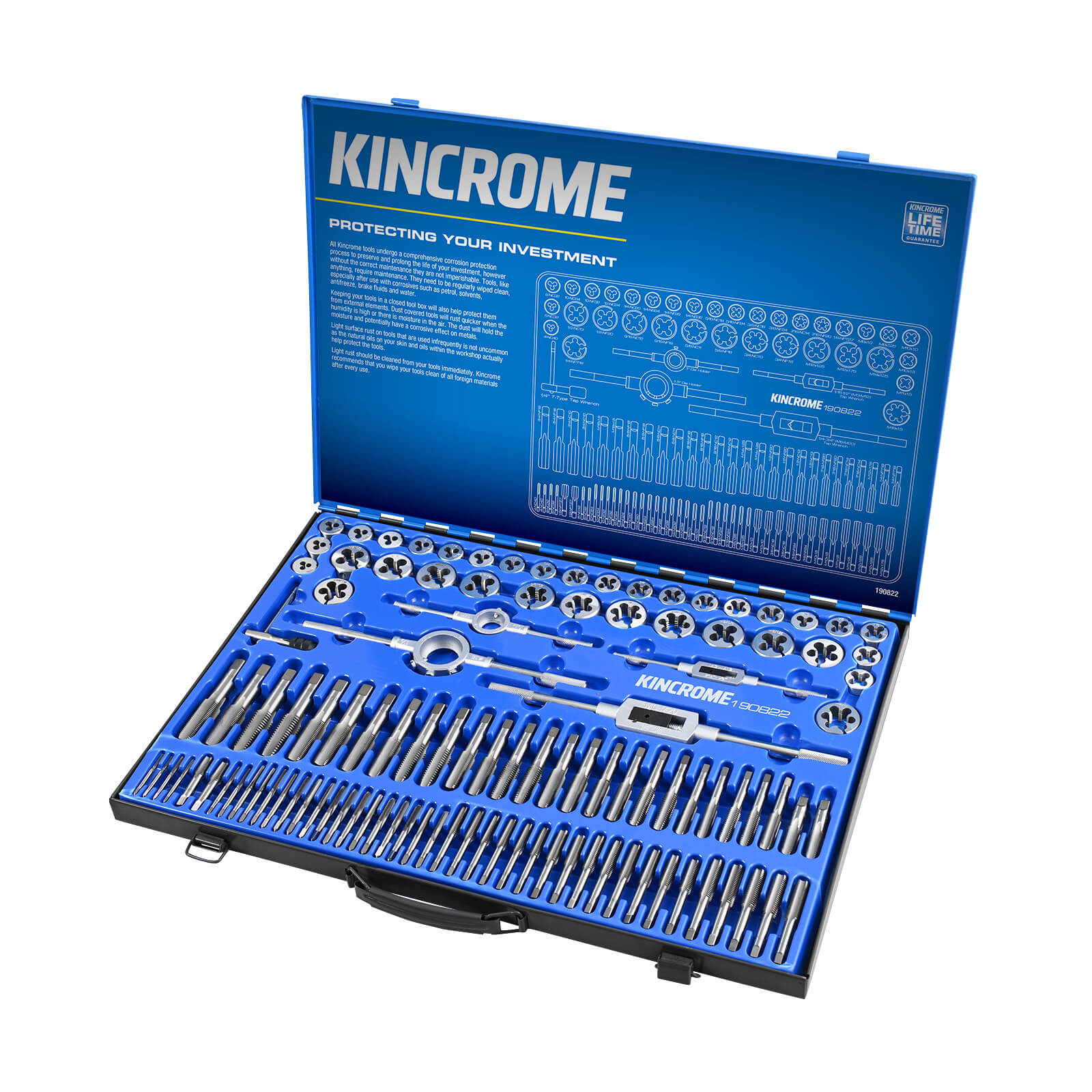 110 PCE TAP & DIE SET