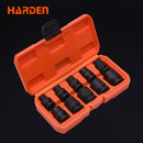 HARDEN 10PC 1/2"IMPACT SOCKET SET MET