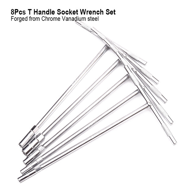 HARDEN 8PCE T HANDLE SOCKET WRENCH SET