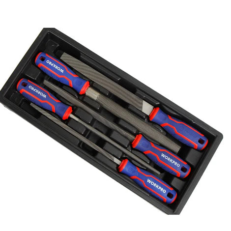 WORKPRO 5PC 200MM FILE SET