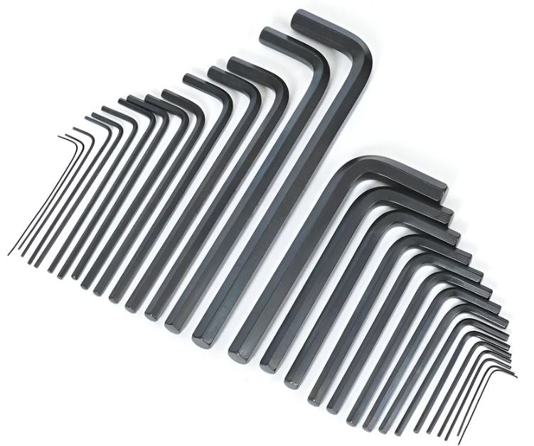 WORKPRO 30PCE LONG ARM HEX KET SET (METRIC&SAE)