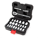 WORKPRO 24PCE 1/4"DR SOCKET SET