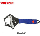 WORKPRO WIDE JAW ADJUSTABLE WRENCH