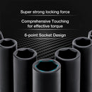 DURATECH 55-Piece 1/2" Impact Socket Set