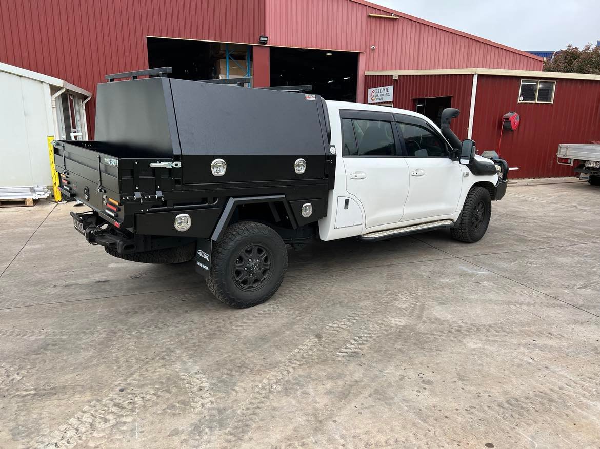STAFFORD INDUSTRIAL ALUMINIUM UTE TRAY AND 1600MM CANOPY COMBO TO SUIT RAM