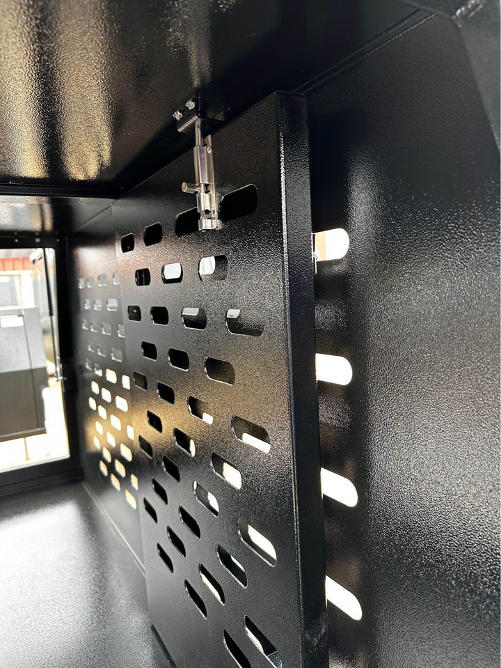 STAFFORD INDUSTRIAL (FULL DOGBOX) 600MM X 1780MM X 860MM BLACK