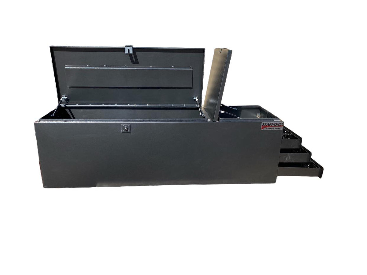 STAFFORD INDUSTRIAL BLACK 1700MM TRADEBOX 3 DRAWER