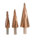 WORKPRO 3PC SPIRAL STEP DRILL SET
