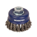 WORKPRO M14 75MM CUP BRUSH