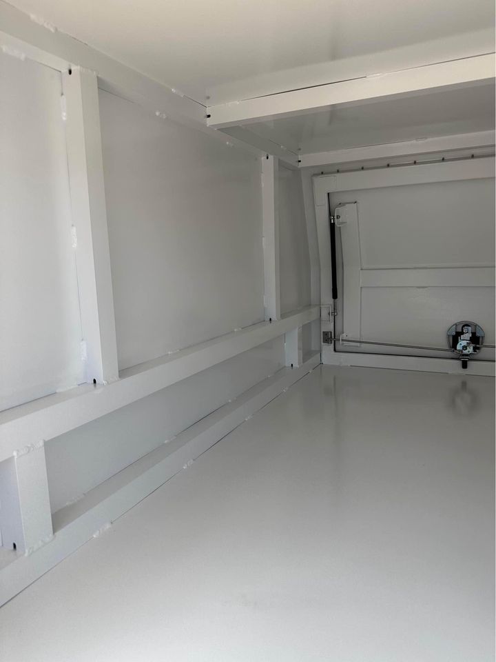 STAFFORD INDUSTRIAL UTE CANOPY 1200MM X 1780MM X 860MM ALU WHITE 2 DOOR 3MM