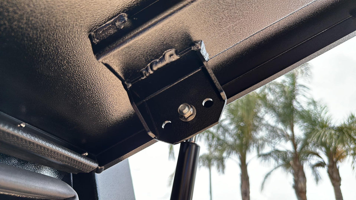 STAFFORD UTE CANOPY 3 DOOR BLACK 1800X1780X860MM