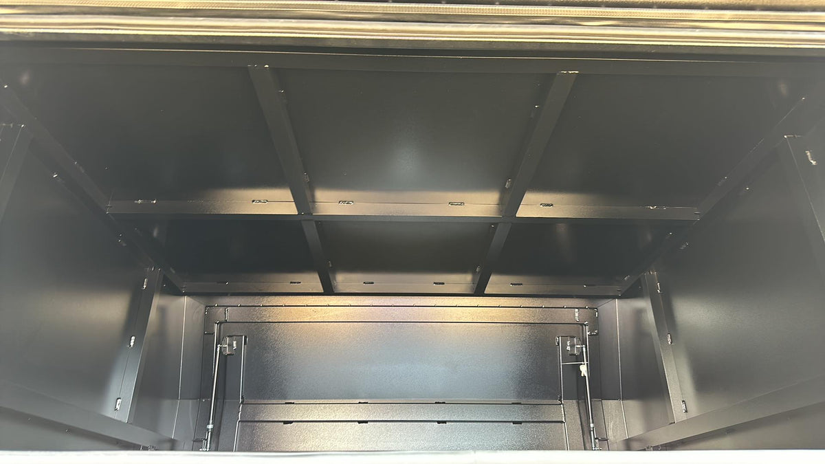 STAFFORD UTE CANOPY 2 DOOR BLACK 1800X1780X860MM