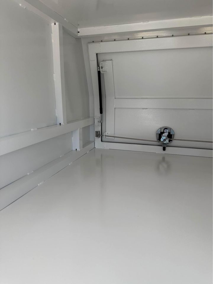 STAFFORD INDUSTRIAL UTE CANOPY 1200MM X 1780MM X 860MM ALU WHITE 2 DOOR 3MM