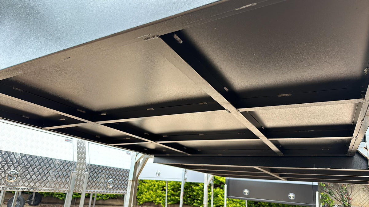 STAFFORD UTE CANOPY 3 DOOR BLACK 1800X1780X860MM