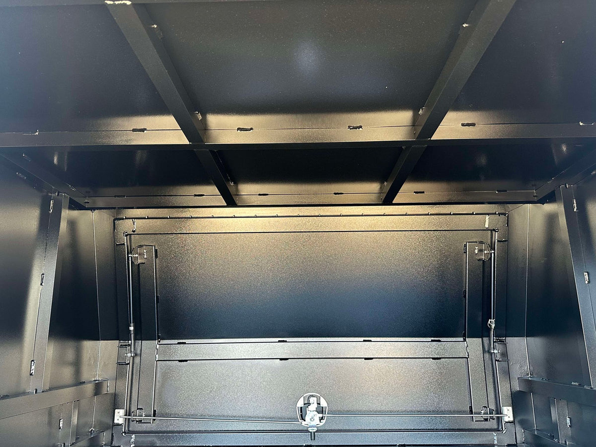 STAFFORD UTE CANOPY 2 DOOR BLACK 1800X1780X1000MM