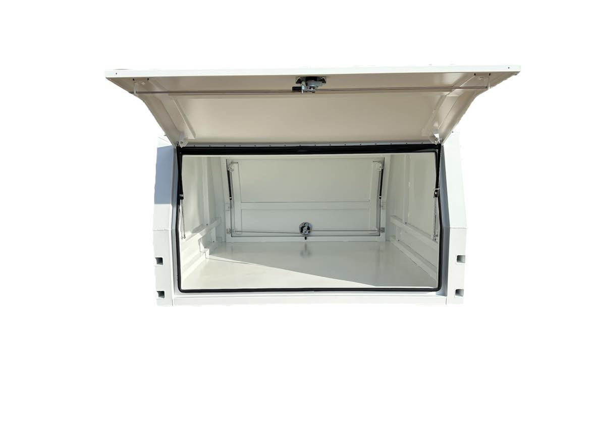 STAFFORD INDUSTRIAL UTE CANOPY 1800MM X 1780MM X 1000MM ALU WHITE 2 DOOR  3MM