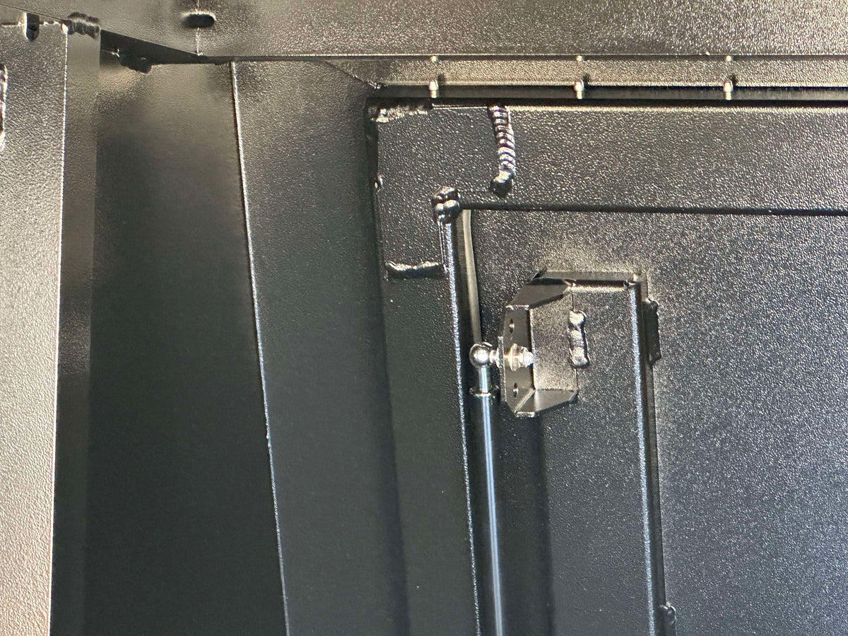 STAFFORD UTE CANOPY 2 DOOR BLACK 1800X1780X1000MM