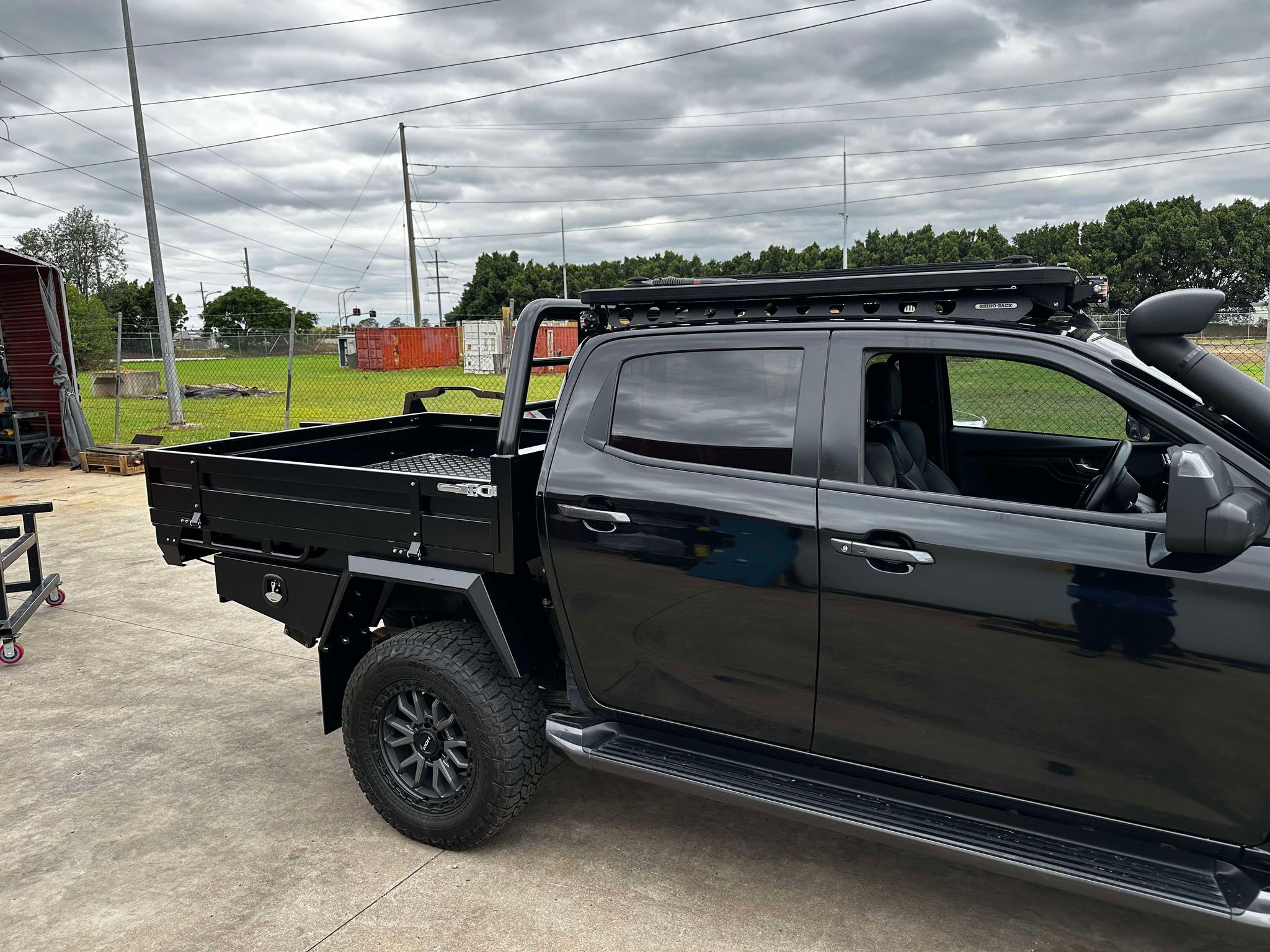 STAFFORD INDUSTRIAL 1800MM BARE ALLOY UTE TRAY PACKAGE BLACK