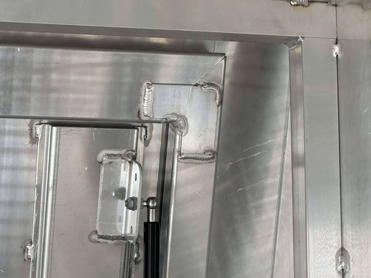 STAFFORD INDUSTRIAL UTE CANOPY 2100MM X 1780MM X 860MM FLAT ALUMINUM 3MM