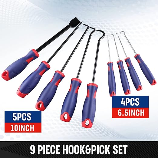 WORKPRO 9PCE PRECISION PICK & HOOK SET