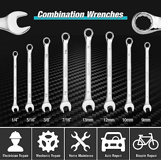 DURATECH 138 PCS Mechanic's Tool Set