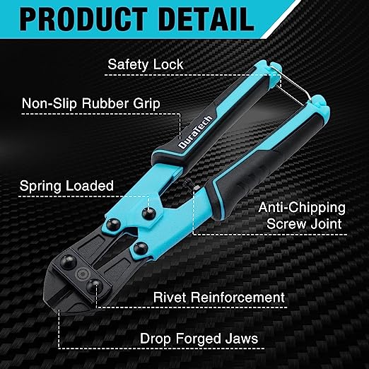 8" DURATECH BOLT CUTTERS DT207018AE