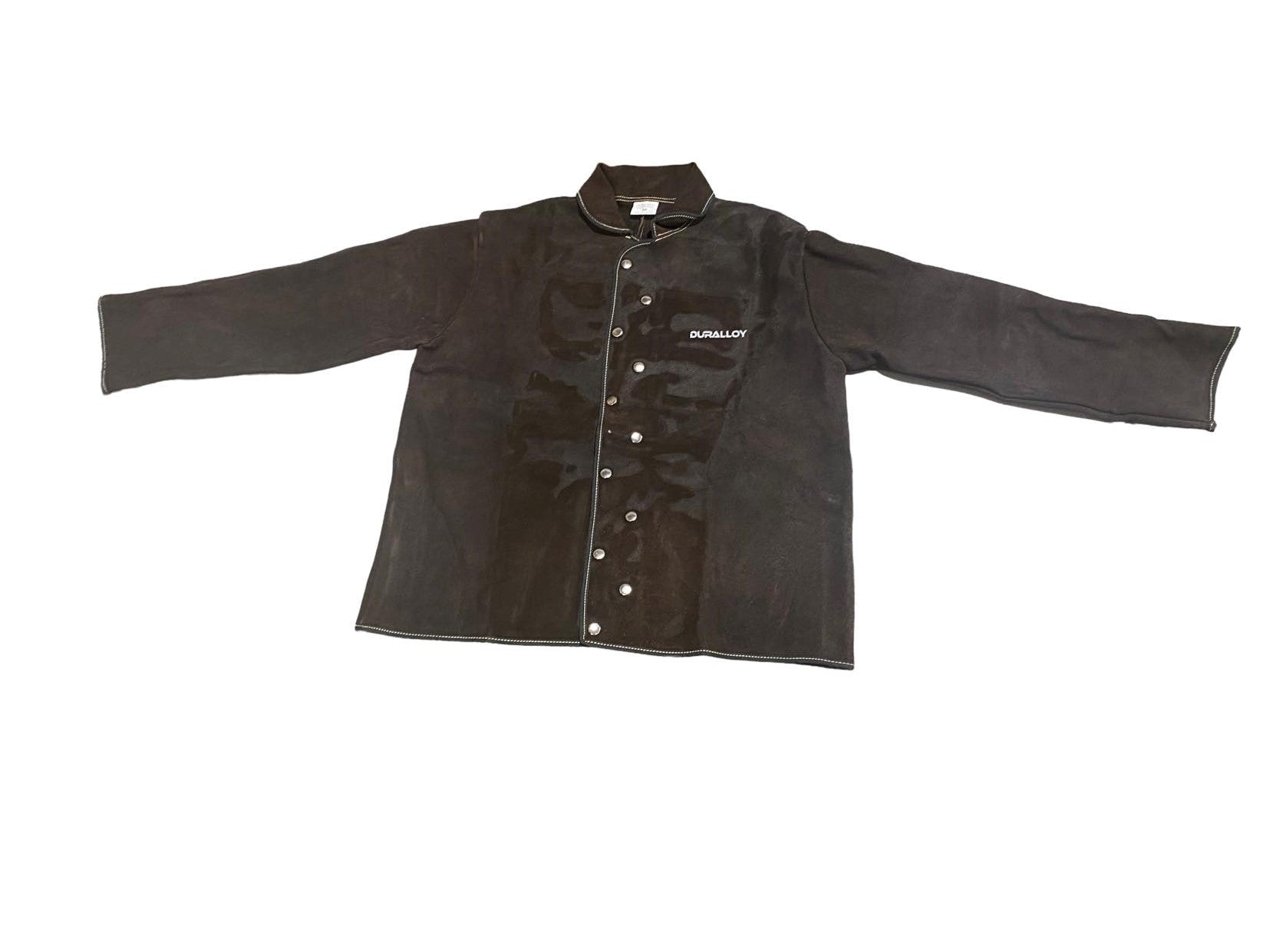 LEATHER WELDERS JACKET- MEDIUM
