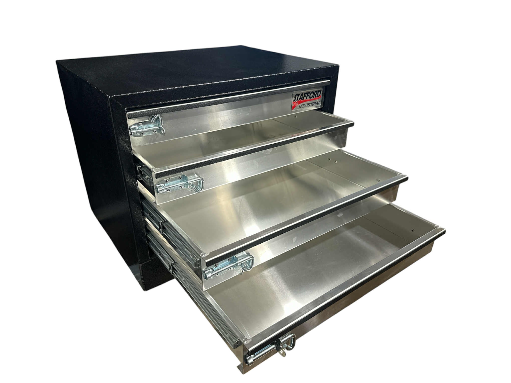 STAFFORD INDUSTRIAL ALUMINIUM VERTICAL DRAWER SYSTEM 680MM L X 530 W X 520 H (WHITE)