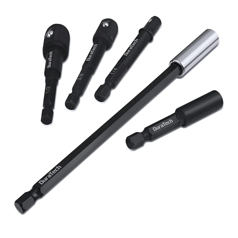 DURATECH 5PCE ADAPTER AND EXTENSION SET