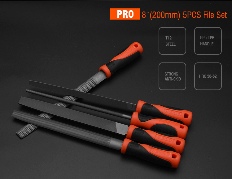 HARDEN 5PCE FILE SET