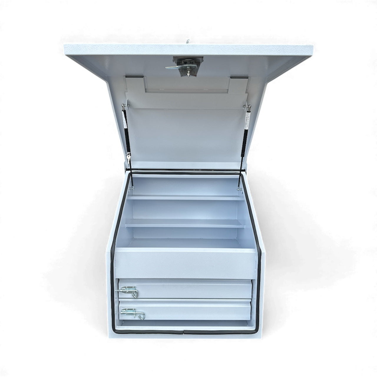 STAFFORD INDUSTRIAL TC700 SERIES 2 DRAWER FULL FRONT WHITE TOOL BOX