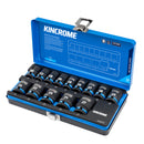 IMPACT SOCKET SET 14 PIECE 1/2" DRIVE - METRIC