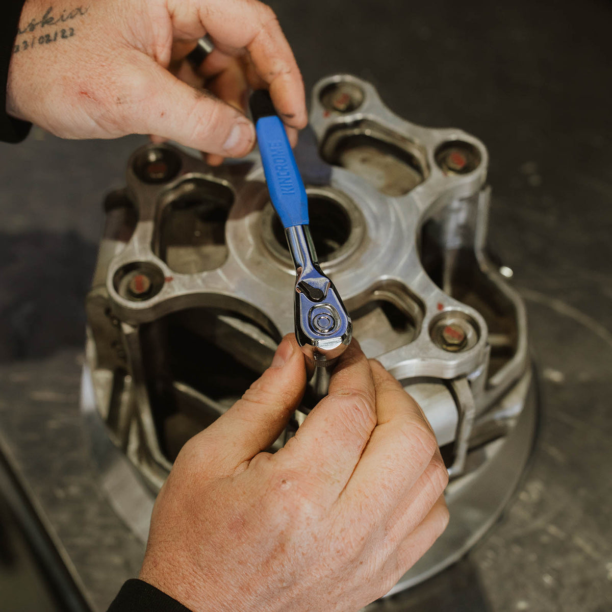 GRIP QR RATCHET 1/4DR 120T