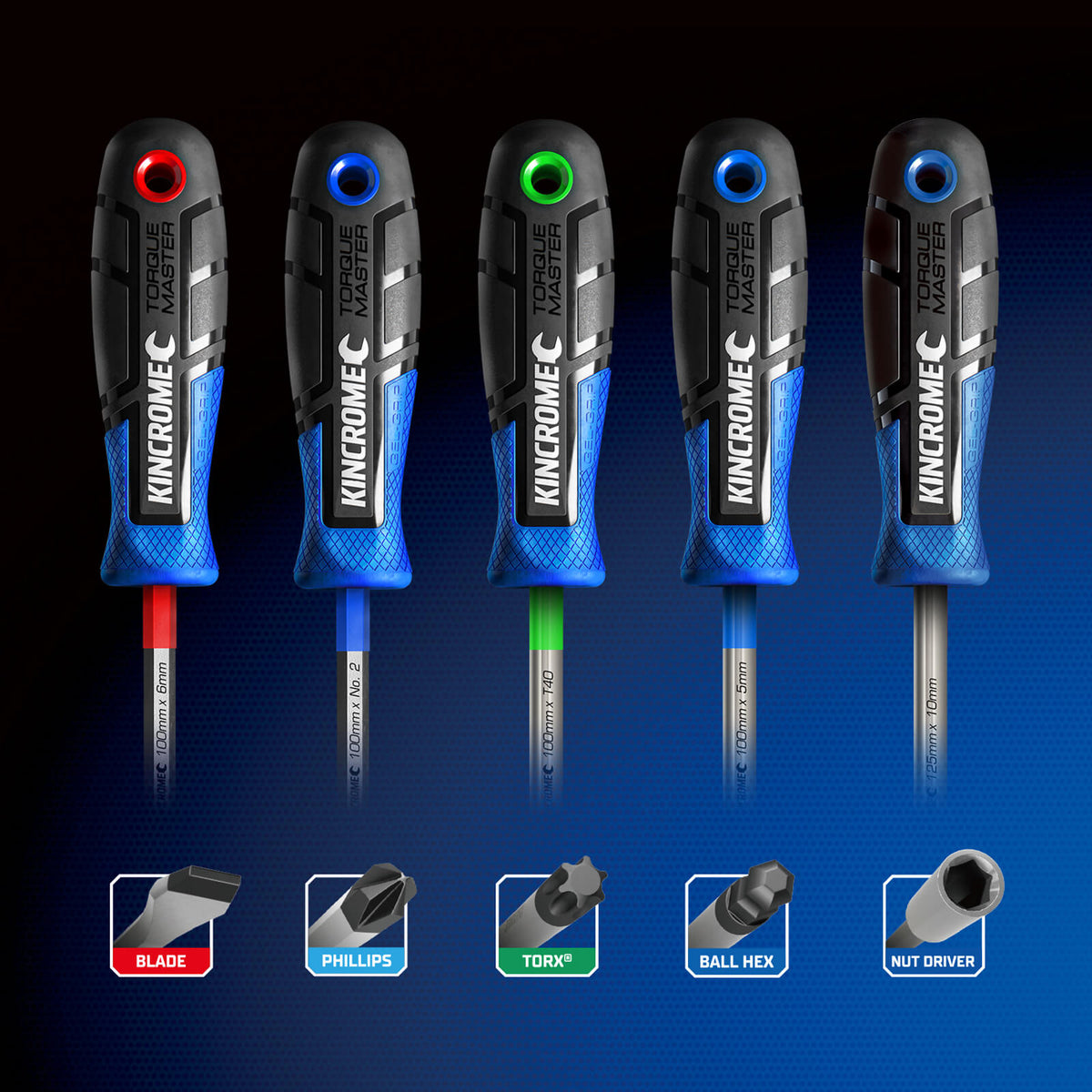 TORQUEMASTER® BLADE SCREWDRIVER 5 X 100MM