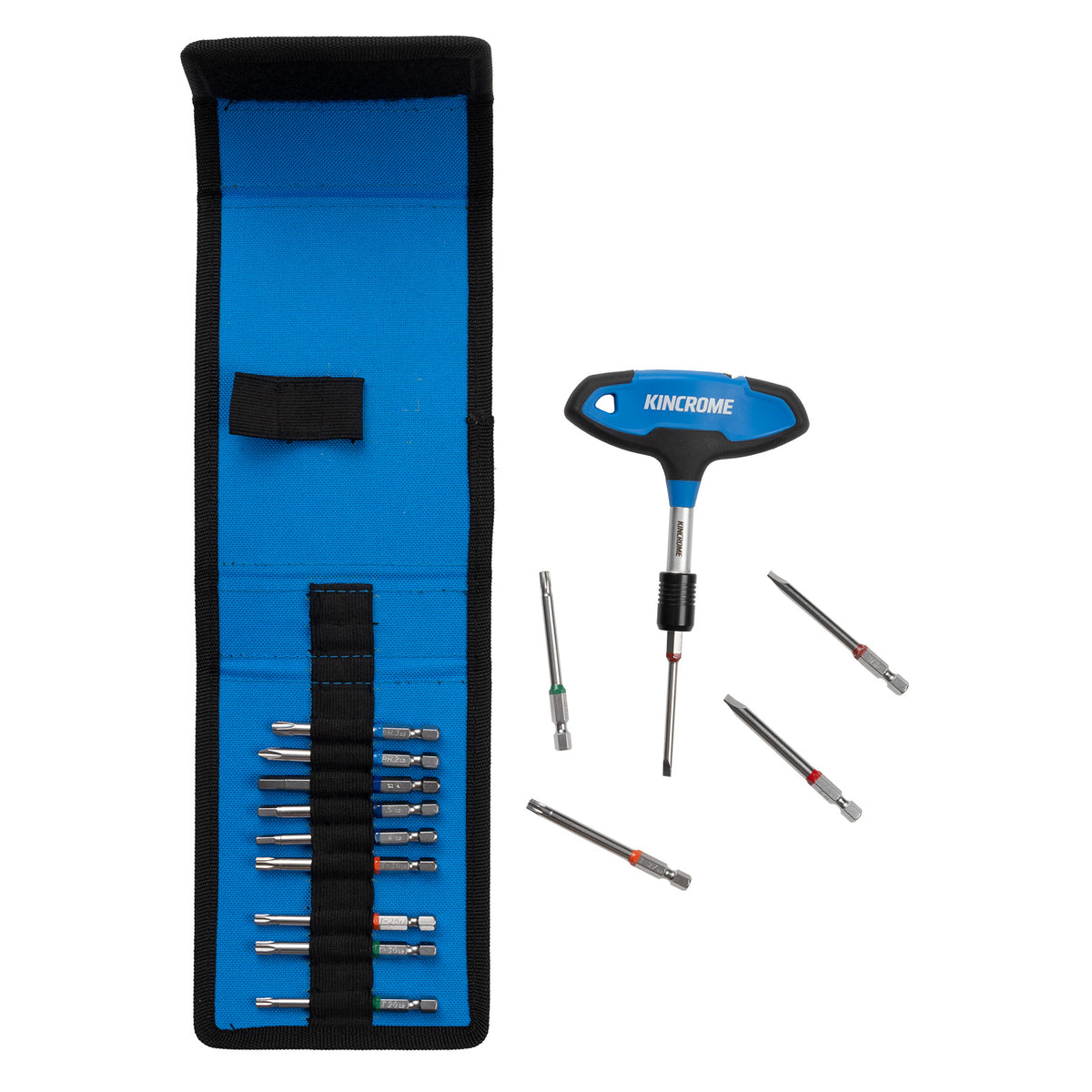 15P RATCHET T-HANDLE & BIT SET