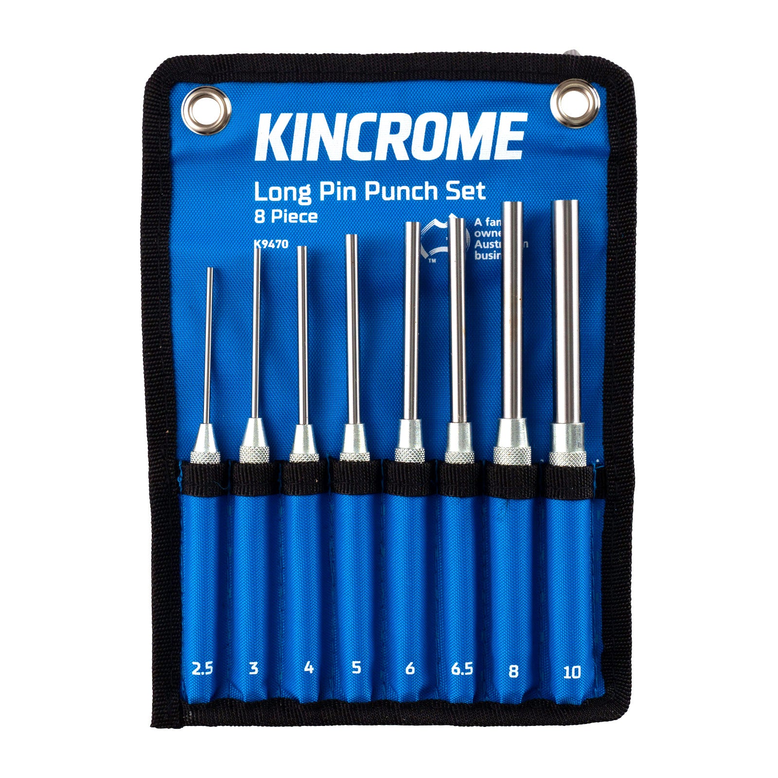 PIN PUNCH SET LONG 8 PIECE