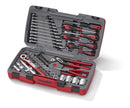 TENG 68PCE 1/2" DR. METRIC SOCKET & TOOL SET 12PNT
