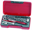 TENG 24PCE 1/4" DR. MINI METRIC SOCKET SET