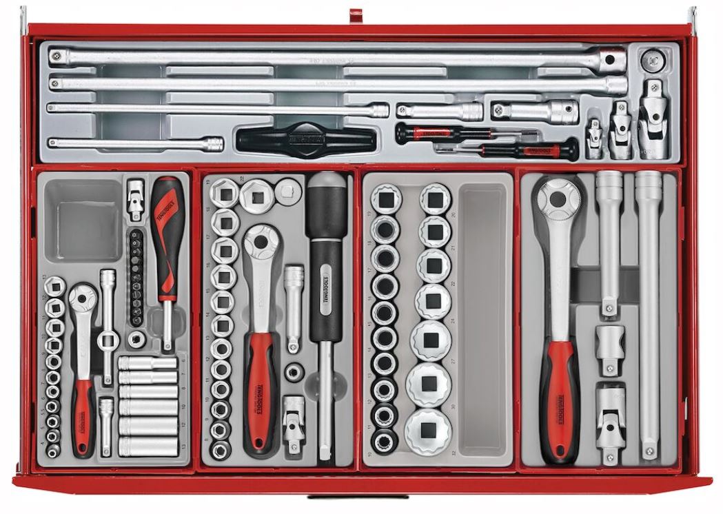 TENG 1001PC MEGA MASTER AUTO/IND. MM/AF TOOL KIT (BLACK)