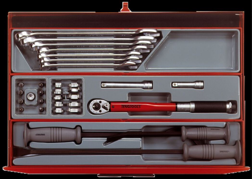 TENG 1001PC MEGA MASTER AUTO/IND. MM/AF TOOL KIT (BLACK)