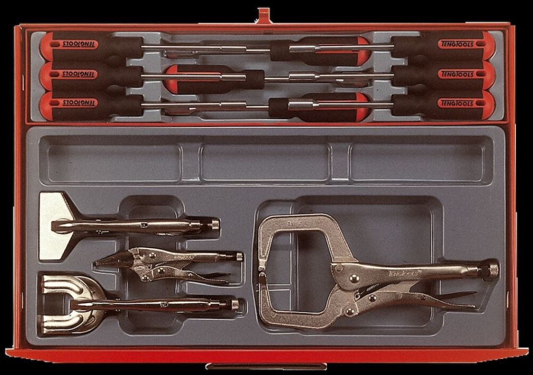 TENG 1001PC MEGA MASTER AUTO/IND. MM/AF TOOL KIT (BLACK)
