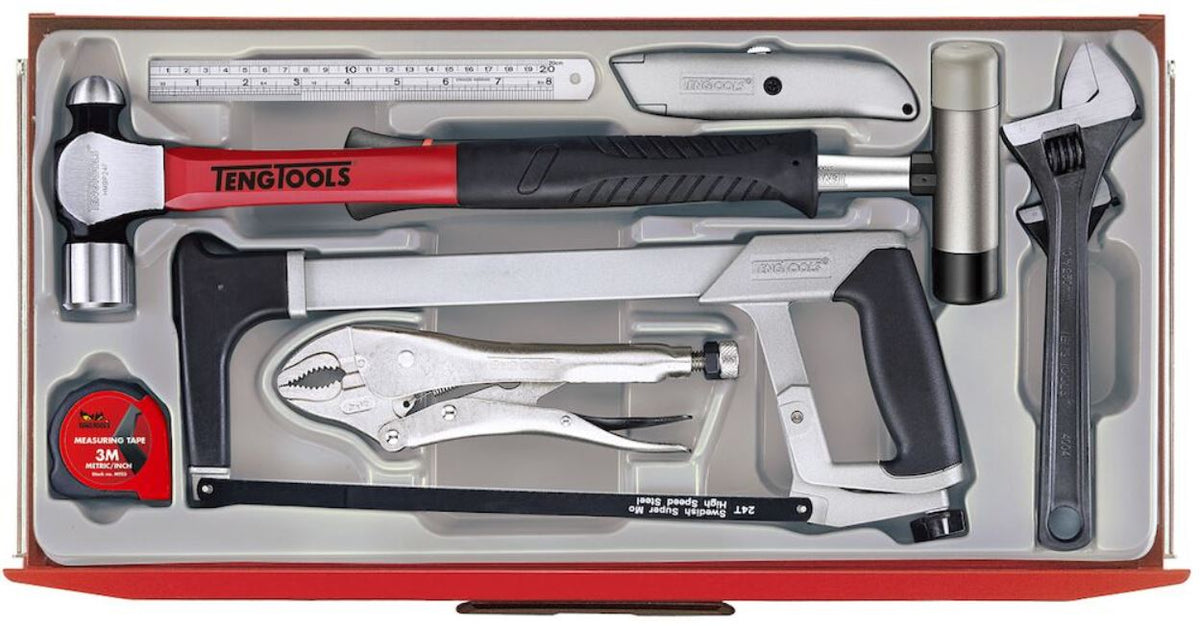 TENG 1001PC MEGA MASTER AUTO/IND. MM/AF TOOL KIT (BLACK)