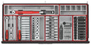 TENG 1004PC MM/AF WORK STATION TOOL KIT (BLACK)