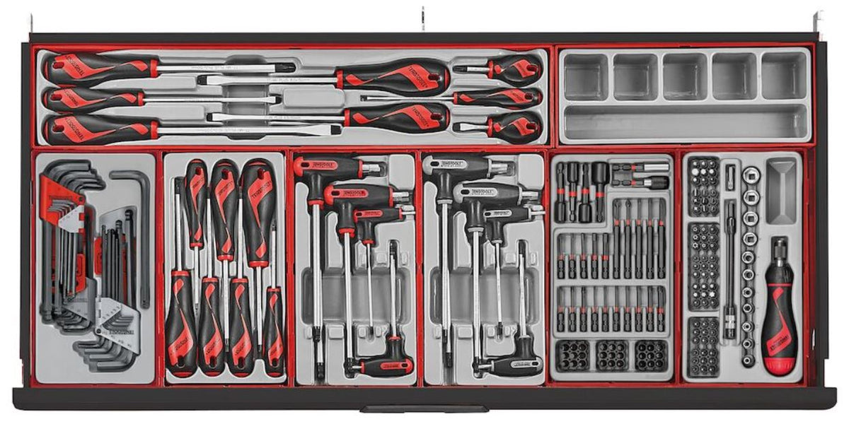 TENG 1004PC MM/AF WORK STATION TOOL KIT (BLACK)