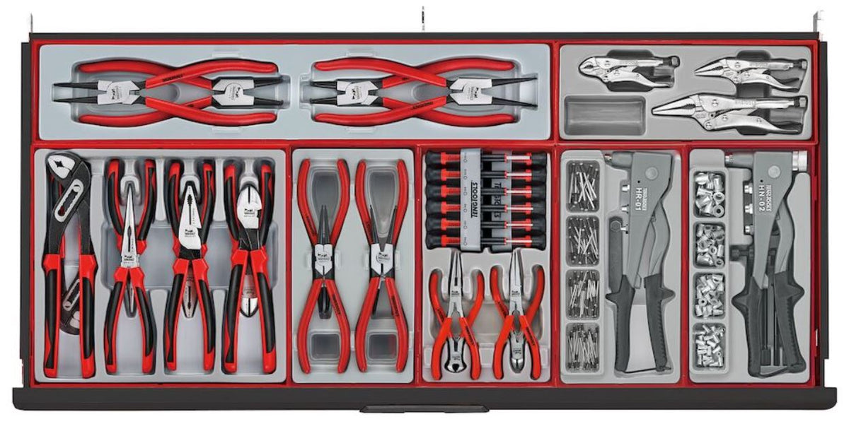 TENG 1004PC MM/AF WORK STATION TOOL KIT (BLACK)