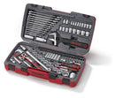 TENG 127PCE 1/4"-3/8"-1/2" DR. METRIC SOCKET & TOOL SET