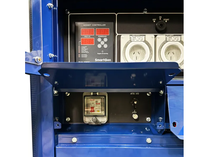 ITM DIESEL GENERATOR SILENT CABINET 12000W PEAK ELECTRIC START